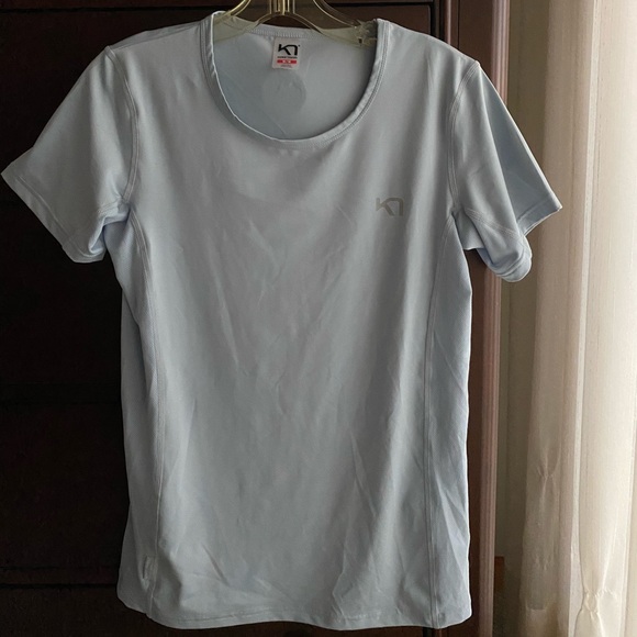 Blue Kari Traa Workout Shirt - Picture 1 of 4